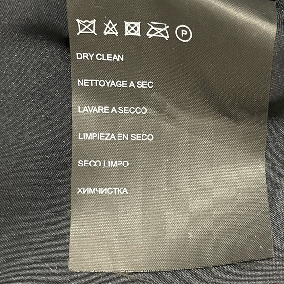 Club Monaco Women's  Blue Navy  Ruffled Sleeveless Lined Stretch Sz 4 - Picture 13 of 16